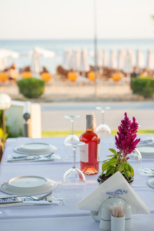 Georgalas Sun Beach Rooms Nea Kallikrateia Kültér fotó