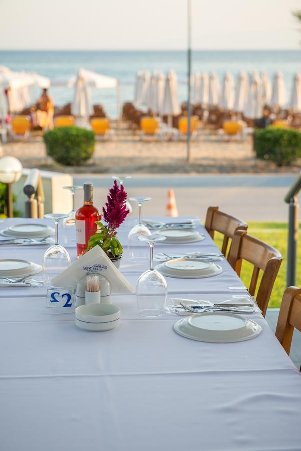 Georgalas Sun Beach Rooms Nea Kallikrateia Kültér fotó