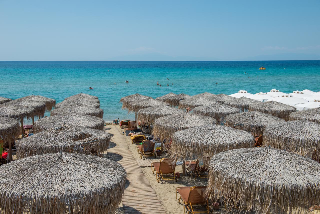 Georgalas Sun Beach Rooms Nea Kallikrateia Kültér fotó