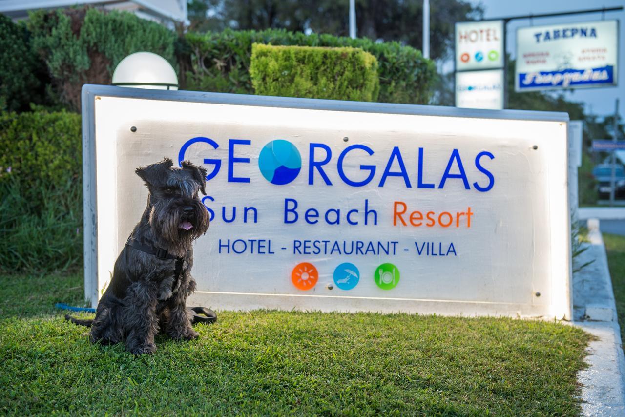 Georgalas Sun Beach Rooms Nea Kallikrateia Kültér fotó