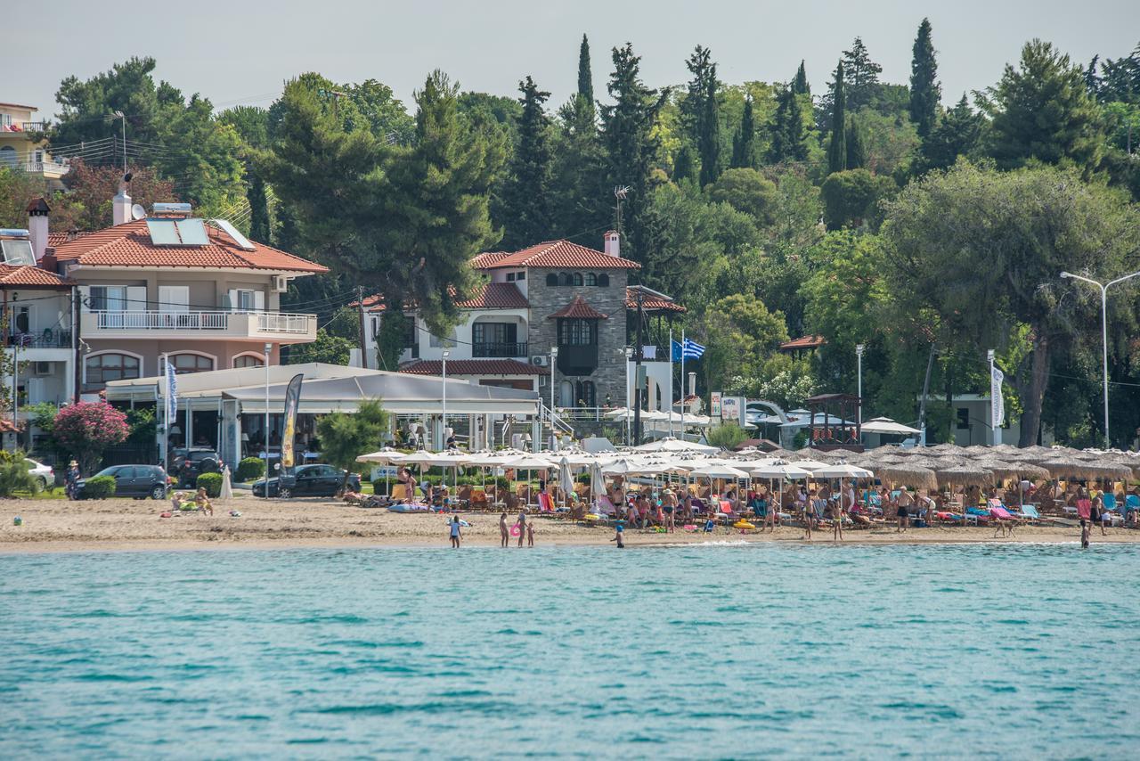 Georgalas Sun Beach Rooms Nea Kallikrateia Kültér fotó