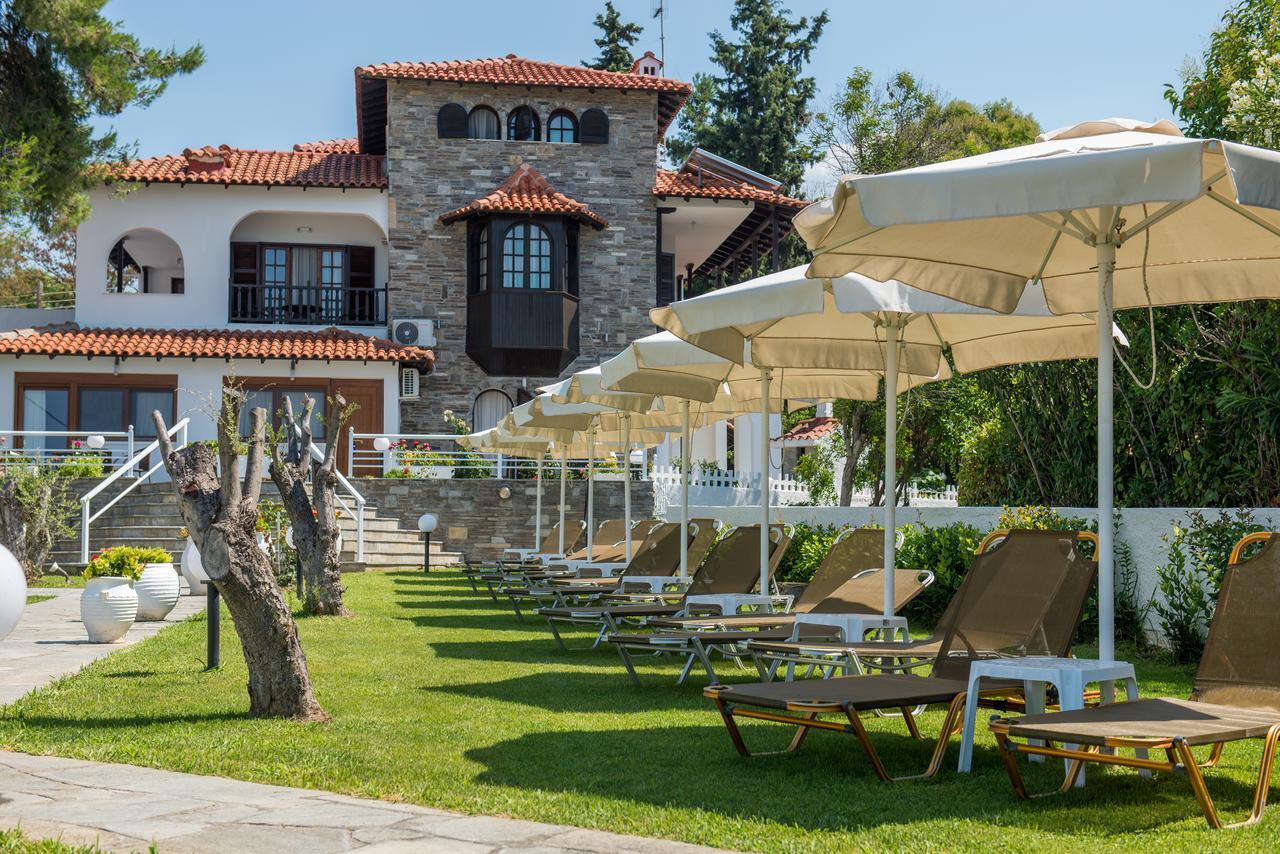 Georgalas Sun Beach Rooms Nea Kallikrateia Kültér fotó