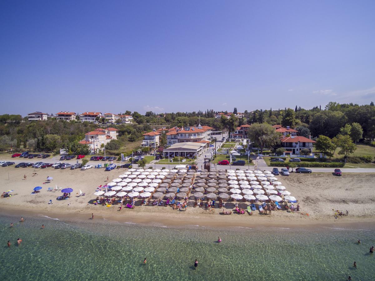 Georgalas Sun Beach Rooms Nea Kallikrateia Kültér fotó